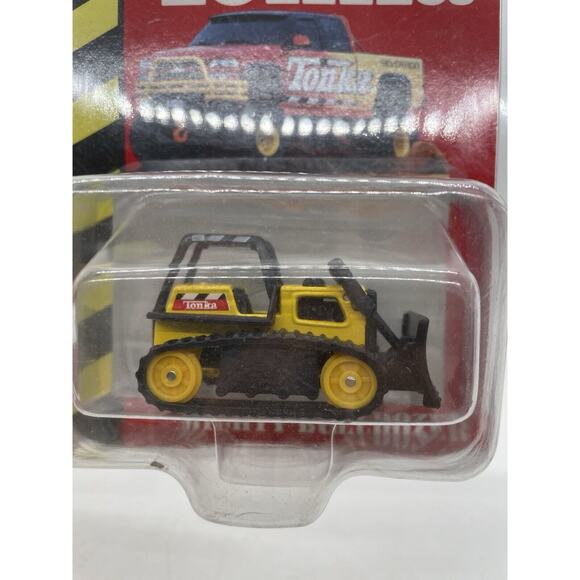 Vintage 1998 Maisto Tonka Bulldozer Diecast 1:64 Scale KG JD - Picture 2 of 10